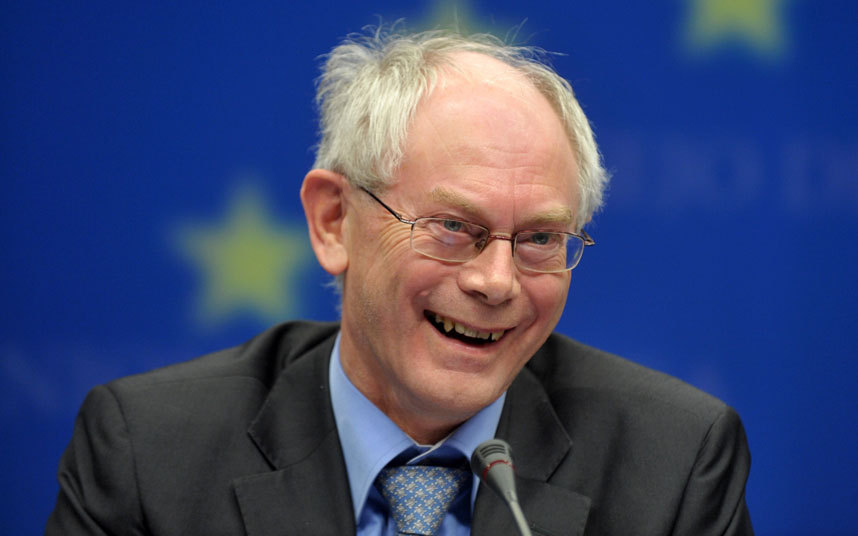 Herman Van Rompuy, Preşedintele Consiliului European.