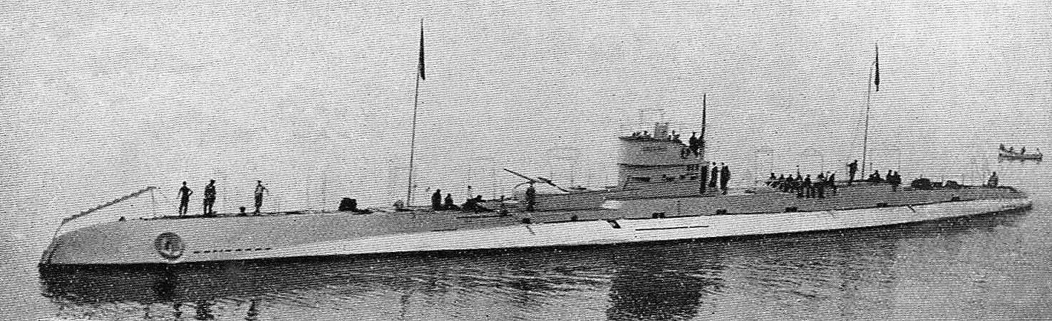 Submarinul DELFINUL - (Foto prelucrata de RELU)