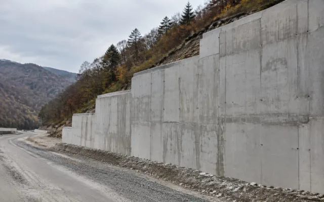 Zid de sprijin din beton
