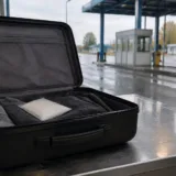 Droguri într-o valiză deschisă