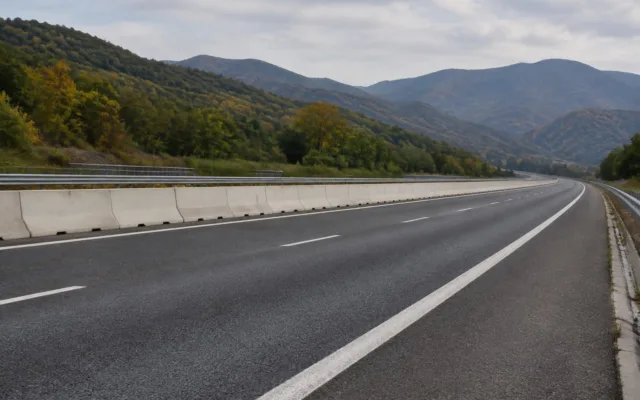 Tronson gol după închiderea A1