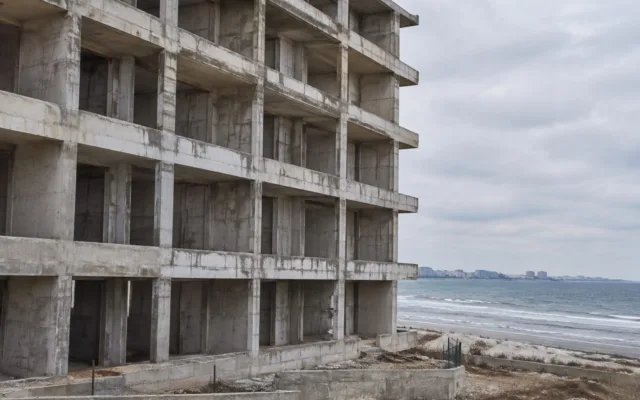 Cadru din beton în Năvodari