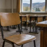 Săli de clasă părăsite de dascăli