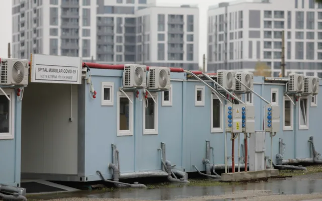 Spitalul modular din Pipera
