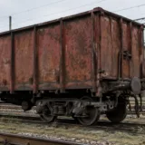 Vagon de marfă cu restanțe fiscale