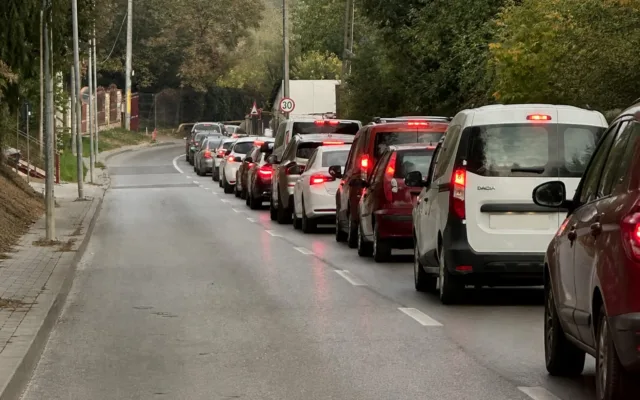 Trafic intens