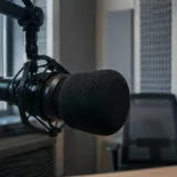 Microfon în studioul Voice of America